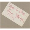 Image 1 : Anne Jeffreys signed note
