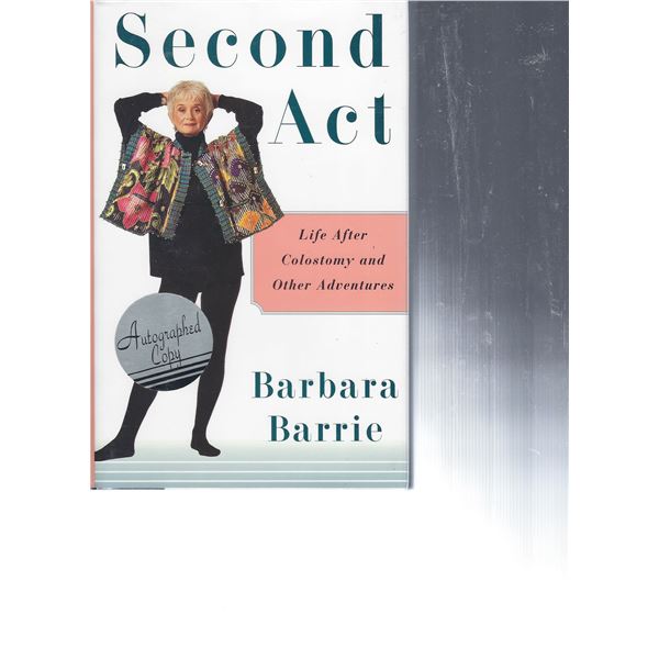 Barbara Barrie signed book
