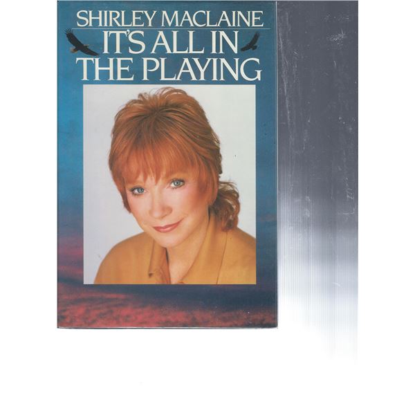 Shirley MacLaine signed book