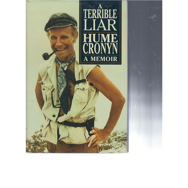 Hume Cronyn signed book