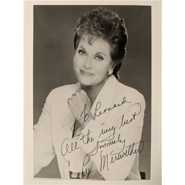 Lee Meriwether signed photo