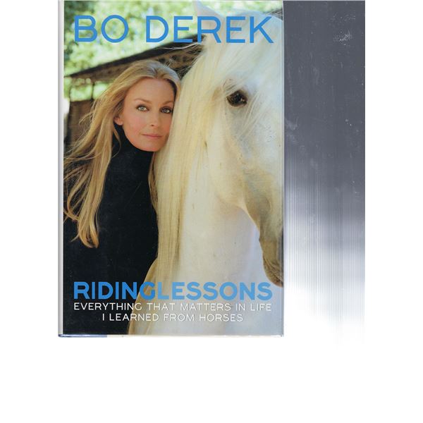 Bo Derek signed book