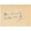Image 1 : William McKinley signature cut. GFA Authenticated