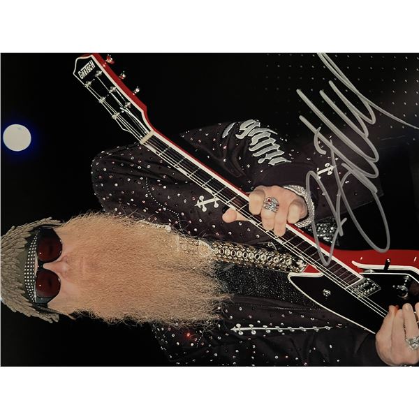 ZZ Top Billy Gibbons signed photo