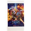 Image 1 : Guardians of the Galaxy 2 cast signed mini poster