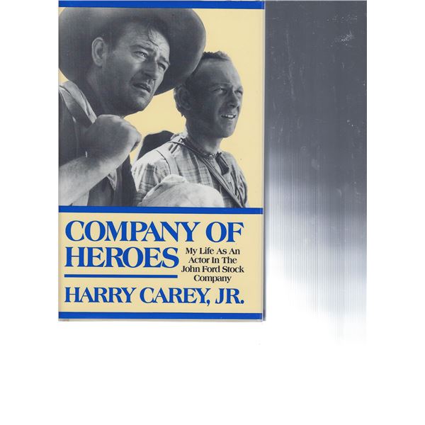 Harry Carey Jr. signed book