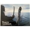 Image 1 : Pirates of the Caribbean: The Curse of the Black Pearl Keira Knightley signed lobby card. GFA Authen
