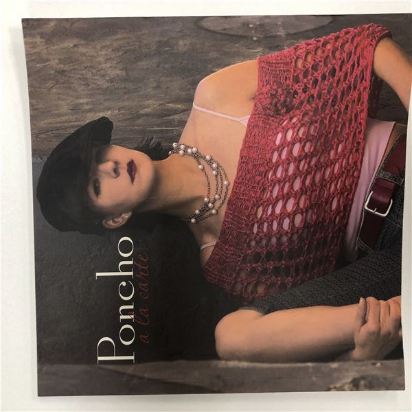 Poncho A La Carte signed book