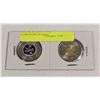Image 2 : 2024 $2 RCAF 100TH ANNI COLORED/UNCOLORED
