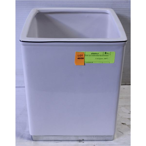 DESIGNER BATHROOM WASTEBIN