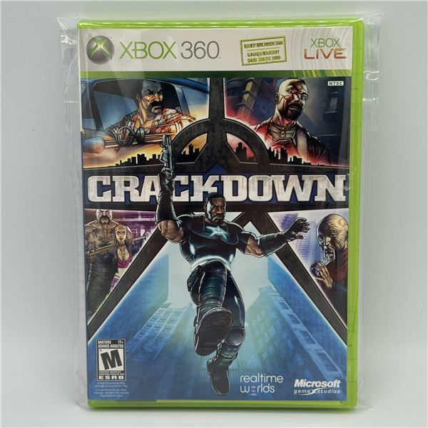 CERTIFIED REFURBISHED XBOX 360 CRACKDOWN