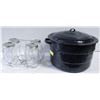 Image 1 : CANNING  POT LARGE WITH JARS AND LIFTER