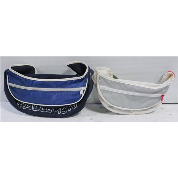 2 OF VINTAGE SALOMON FANNY PACKS