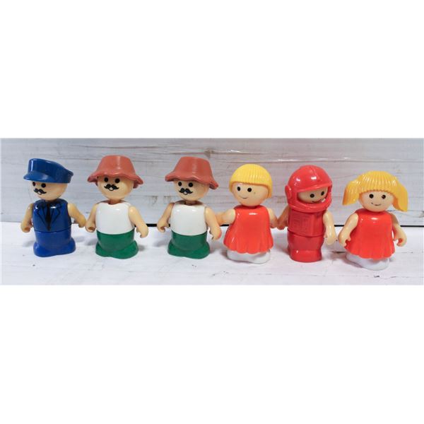 ASSORTED PLAYSKOOL LIL PLAYMATES FIGURES