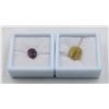 Image 1 : #58-NATURAL OPAL 6.55 CT   & HEATED RUBY 4.35CT