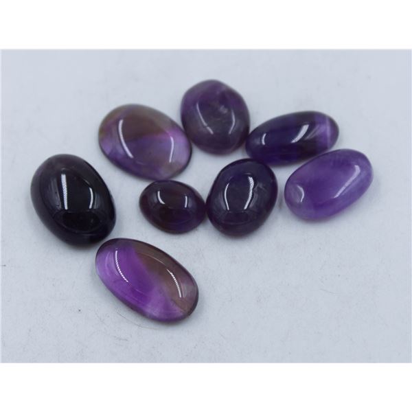 #141-PURPLE AMETHYST GEMSTONES 51.90 CT
