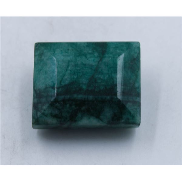 #130-GREEN EMERALD GEMSTONE 130.55 CT