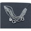 Image 1 : #63-STERLING SILVER NECKLACE 2 PCS