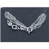 Image 1 : #74-STERLING SILVER NECKLACE 2 PCS