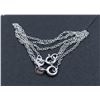 Image 1 : #68-STERLING SILVER NECKLACE 2 PCS