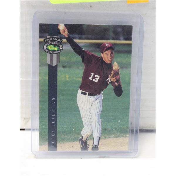DEREK JETER PRE-ROOKIE CARD