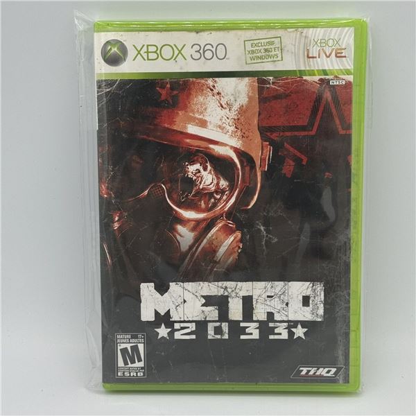 CERTIFIED REFURBISHED XBOX 360 METRO 2033