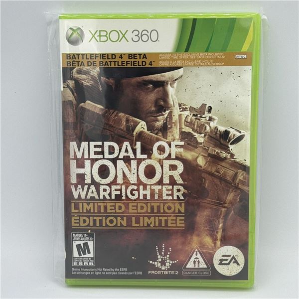 CERTIFIED REFURBISHED XBOX 360 MEDAL OF HONOR