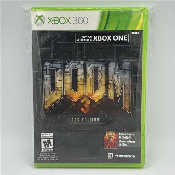 CERTIFIED REFURBISHED XBOX 360 DOOM 3