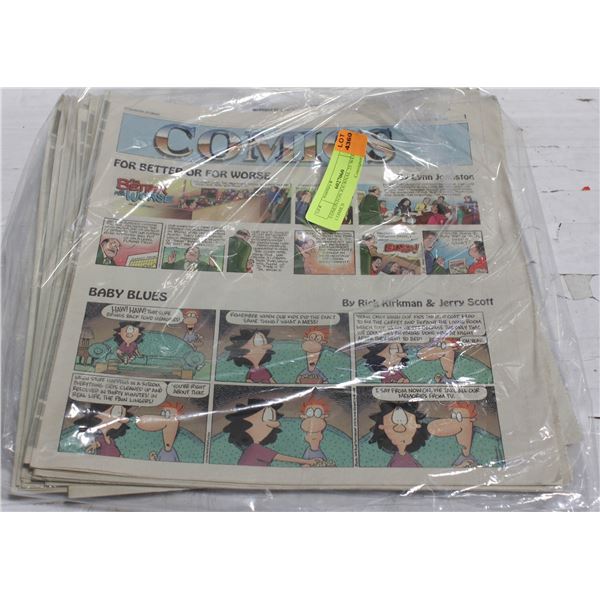 EDMONTON JOURNAL 25 WEEKLY COMICS