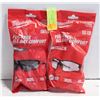 Image 1 : NEW 2 PCS MIKWAUKEE SAFETY CLEAR AND TINTED FOG