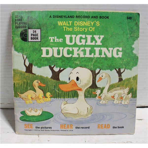 READ ALONG BOOK AND RECORD ‘WALT DISNEY THE