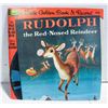 Image 1 : READ ALONG BOOK AND RECORD ‘ RUDOLPH THE RED
