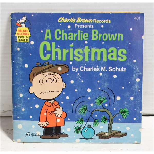 READ ALONG BOOK AND RECORD ‘A CHARLIE BROWN