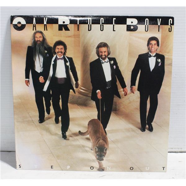 LP THE OAKRIDGE BOYS - STEP ON OUT