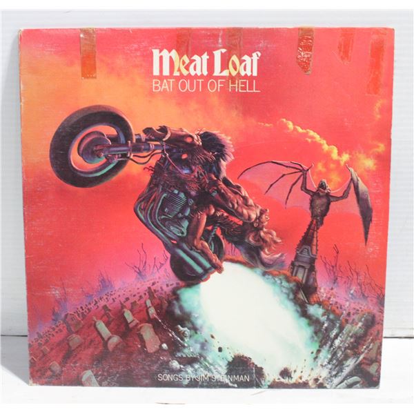 LP MEATLOAF - BAT OUT OF HELL