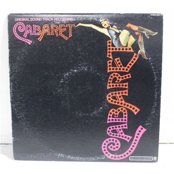 LP ORIGINAL SOUNDTRACK TO CABARET WITH LIZA