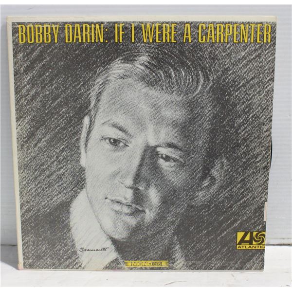 LP BOBBY DARIN - IF I WERE A CARPENTER