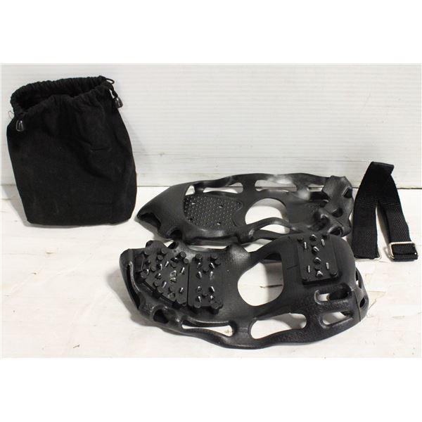NEW PAIR OFWALKING TRACKTION ICE WALKING CLEATS