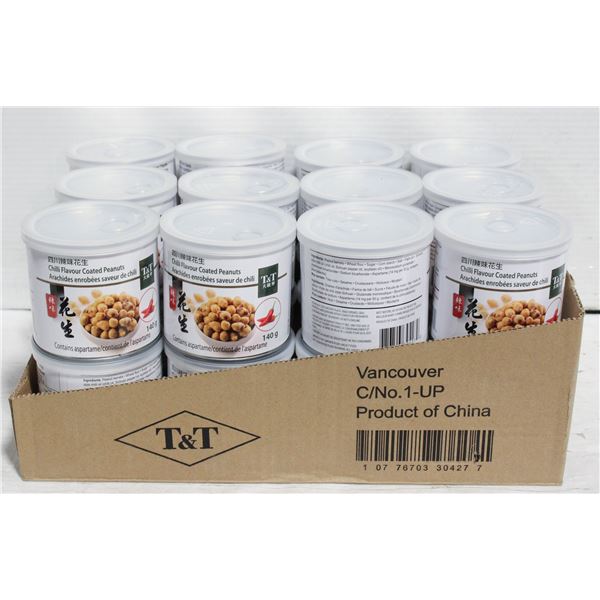 24 CANS TNT CHILLI FLAVOURED PEANUTS