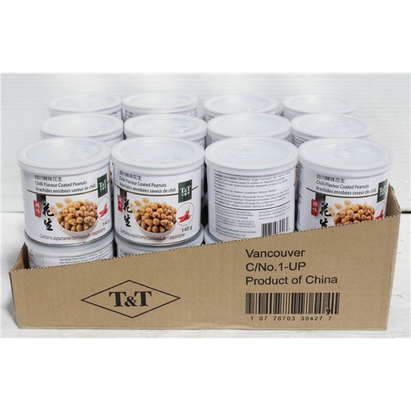 24 CANS TNT CHILLI FLAVOURED PEANUTS