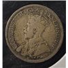 Image 2 : 12)  KING GEORGE V 1917C  NEWFOUNDLAND DIME, 92.5%