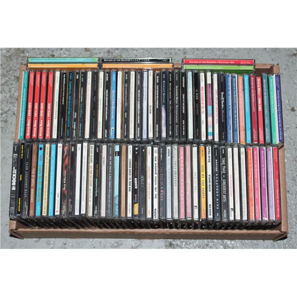 OVER 80 CDS - CLASSIC ROCK & MORE - ESTATE