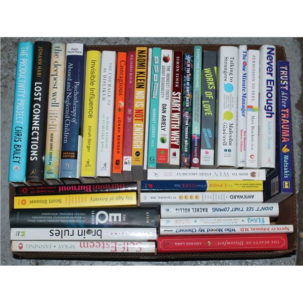 34 SELF HELP BOOKS