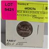 Image 2 : 1966 LARGE BOLLD DATE VARIETY CANADA 5 CENTS COIN