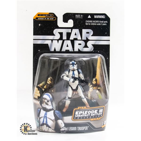 STARWARS NIB 501ST LEGION TROOPER FIGURINE -