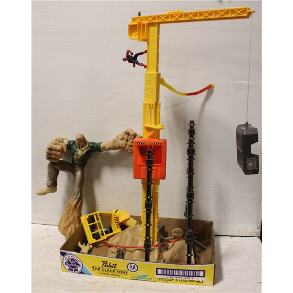 SPIDERMAN 3 SANDMAN FINAL BATTLE PLAY SET