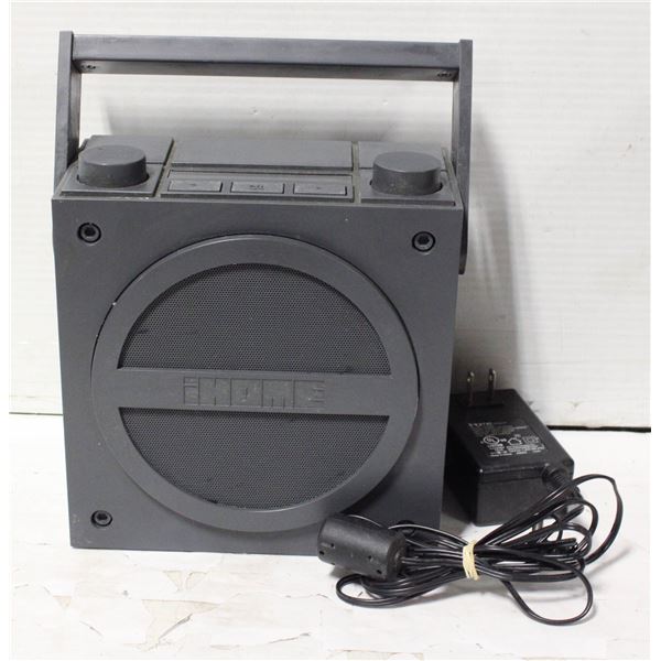 IHOME RADIO/BLUE TOOTH (NEED BT CORD)