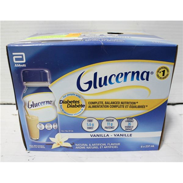 GLUCERNA VANILLA MEAL REPLACEMENTS
