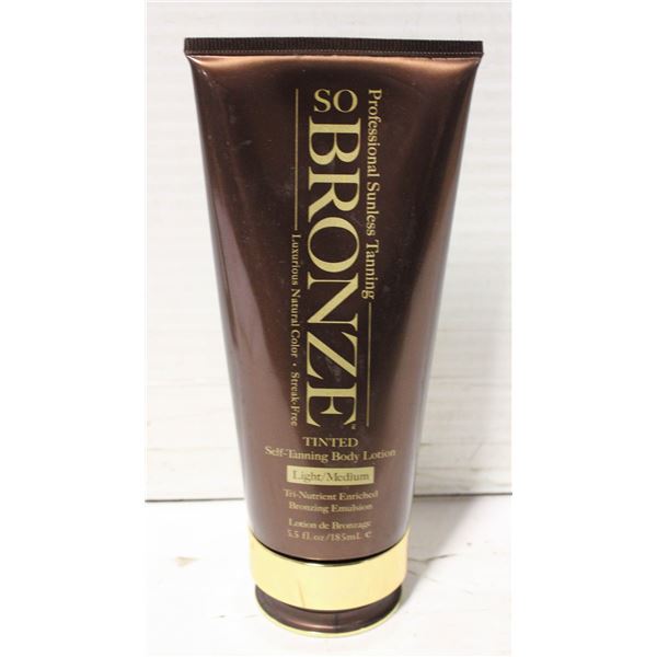 SO BRONZE - PROFESSIONAL SUNLESS TANNING -  SELF