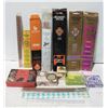 Image 1 : FLAT OF INCENSE STICKS AND PRODUCTS ETC